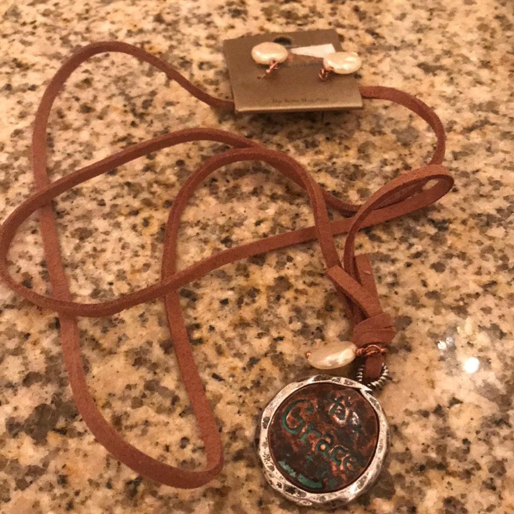 MIA necklace and earrings -never worn